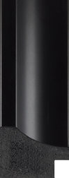 35mm Smooth matt black Polcore picture moulding slip.