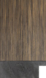 54mm Flats Brushed Bronze Polcore Moulding