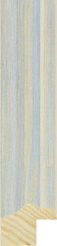 New England 20mm Light Blue Wood Moulding