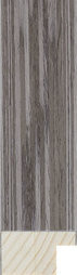 Veneer 25mm Grey Woodgrain Wood Moulding