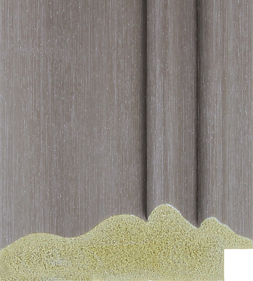 Vienna 80mm Brushed Grey Polcore Moulding