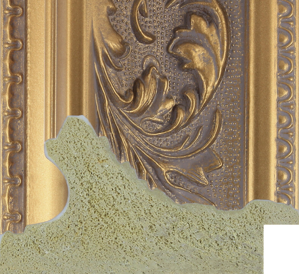 Verona 97mm Ornate Gold Polcore Moulding