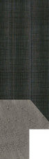 Signature 25mm Black Crosshatch Polcore Moulding