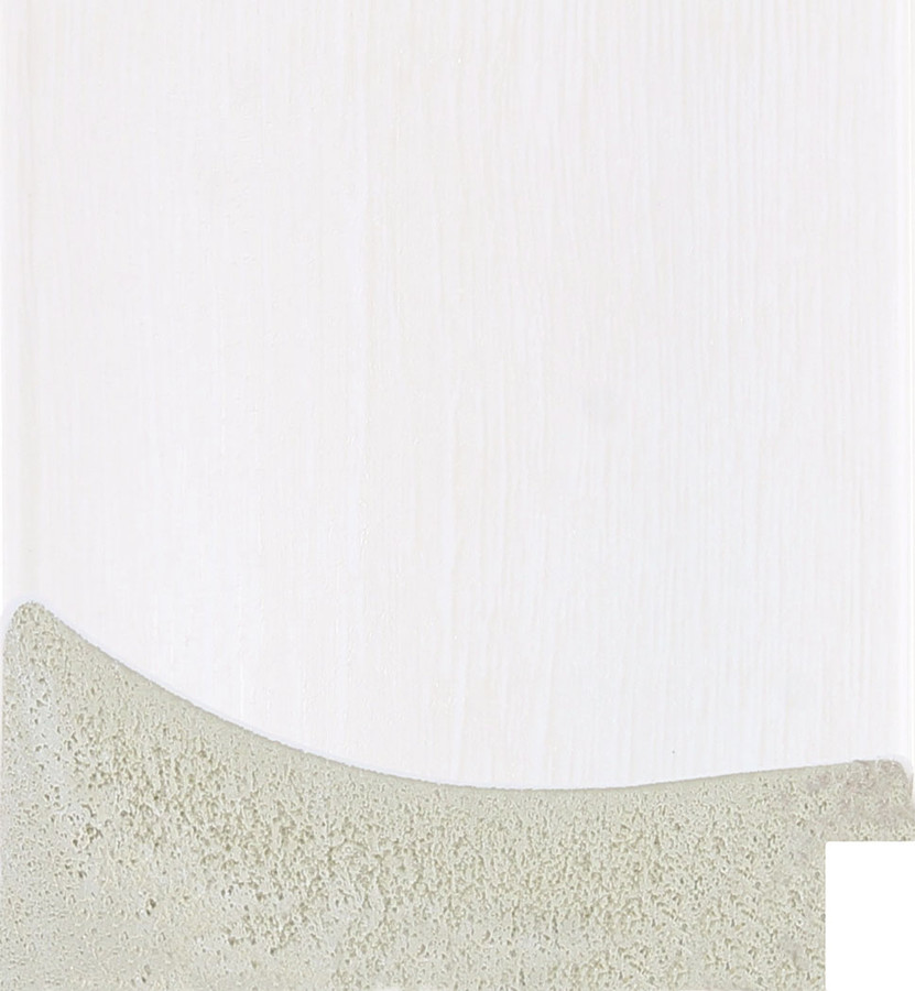 Serif 82mm White Woodgrain Polcore Moulding