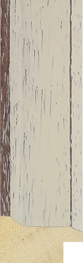 Farmhouse 28mm Cream Woodgrain Wood Moulding