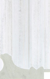 Heritage 57mm Distressed White Polcore Moulding