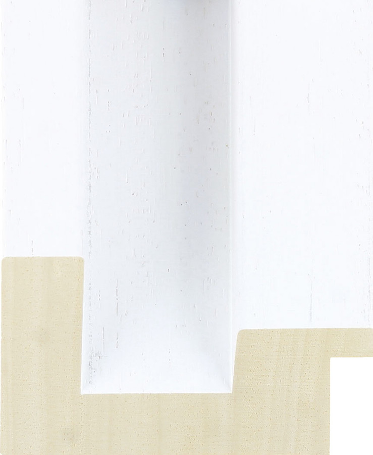 Hockney 73mm White Wood Moulding