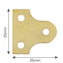 Glass Plates 25mm (1")  – Qty 100