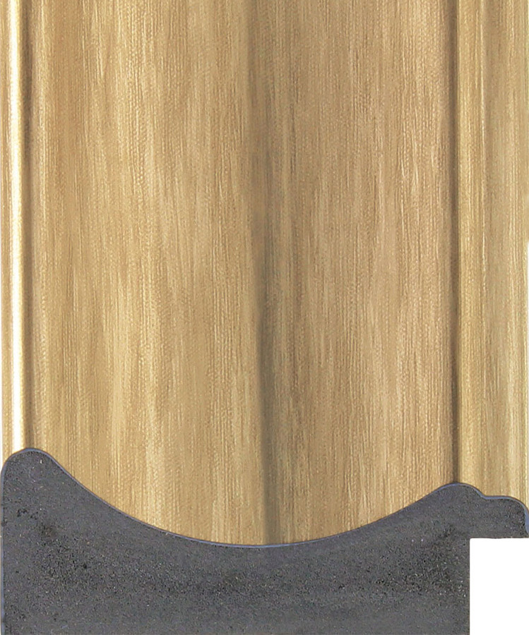 Zoe 74mm Distressed Gold Polcore Moulding