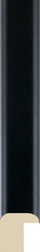 Simple black picture frame moulding by the length