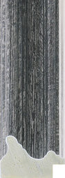 Selby 33mm Distressed Charcoal SSE BASICS Polcore Moulding