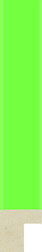 Neon 15mm Green  Wood Moulding