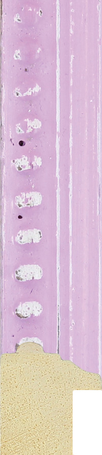 Carmen 20mm Ornate Pink Beaded  Wood Moulding