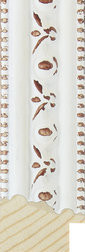 Ornate white wooden picture frame moulding