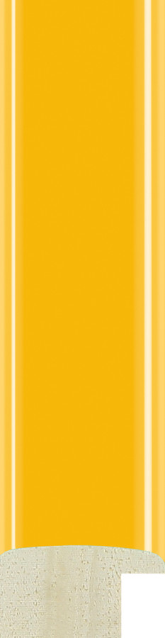 Gloss Cushions 23mm Yellow Wood Moulding
