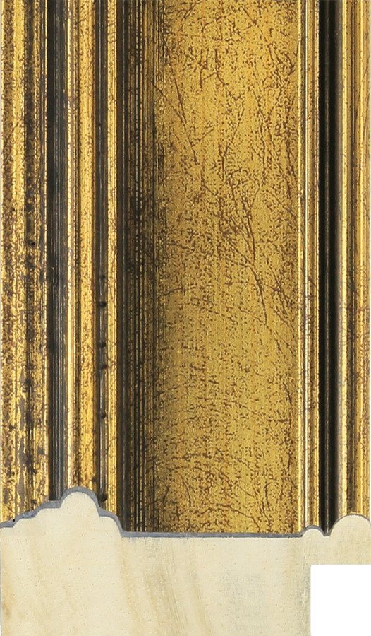 Gold whistler style picture frame moulding by the length
