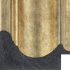 Vegas 90mm Distressed Gold Polcore Moulding