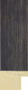 Lowry 28mm Black Wood Moulding