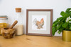 Framed Duck art print in Penrose range from Mainline Mouldings