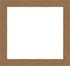 Teak coloured picture frame
