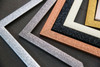 Mainline Mouldings Stardust Polcore picture frame chevron samples.