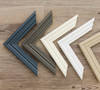 Selection of Polcore picture frame moulding samples.