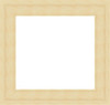 Bare wood picture frame