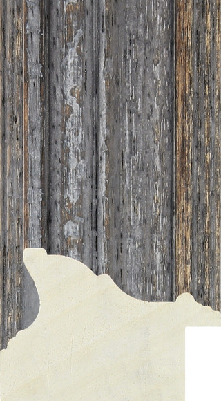 Millbrook 49mm Distressed Taupe Wood Moulding