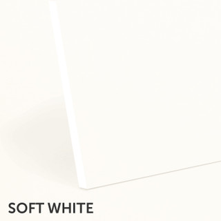 Soft White Extra Thick (3mm) Conservation White Core Mountboard