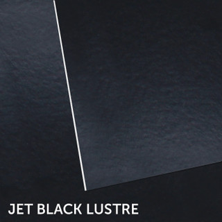 Jet Black Lustre White Core Mountboard