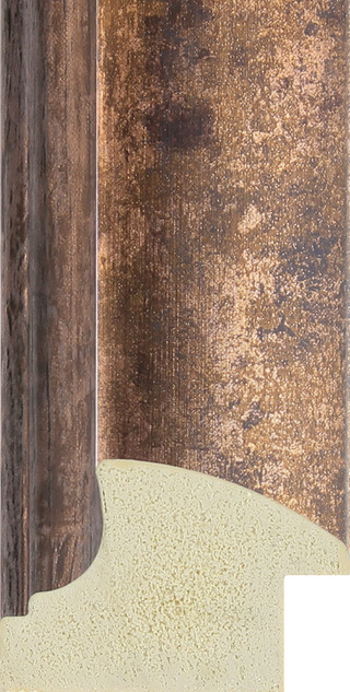 Alchemy 45mm Bronze Distressed Polcore Moulding