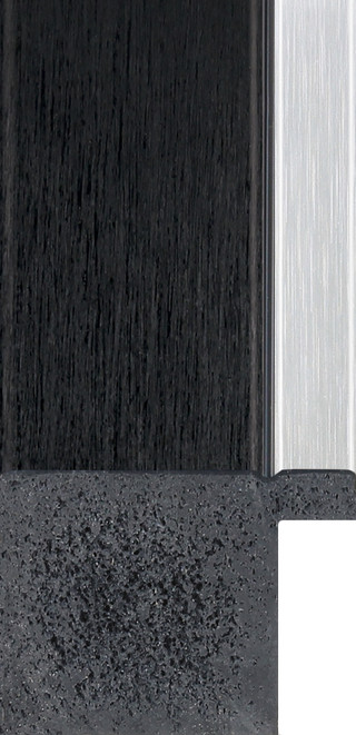 Edge 43mm Brushed Black SSE Polcore Moulding