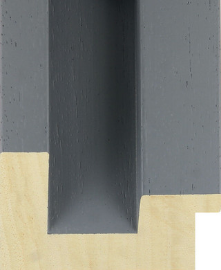 Hockney 73mm Grey Wood Moulding