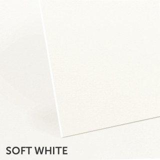 Soft White Conservation White Core Mountboard