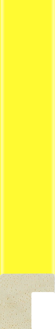 Neon 15mm Yellow  Wood Moulding