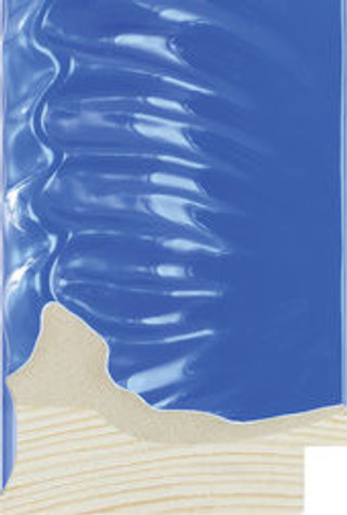 Storm 60mm Ornate Gloss Blue Wood Moulding