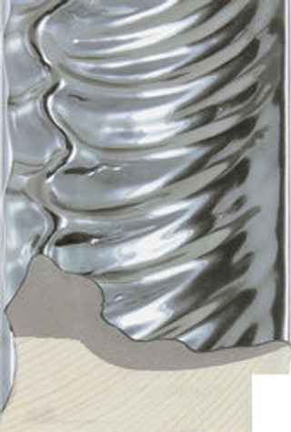 Storm 60mm Ornate Gloss Gunmetal Wood Moulding