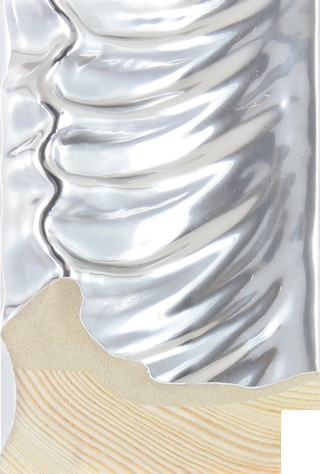 Storm 60mm Ornate Gloss Silver Wood Moulding