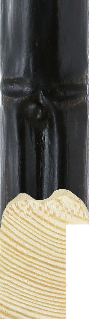 Bamboo 25mm Ebony Wood Moulding