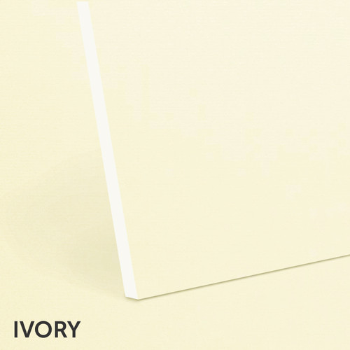 Ivory Extra Thick (3mm) Conservation White Core Mountboard