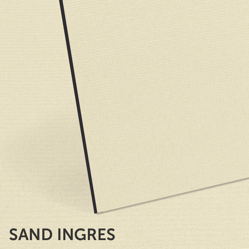 Sand Ingres Black Core Mountboard