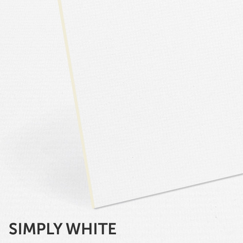 Simply White Cream Core Mountboard