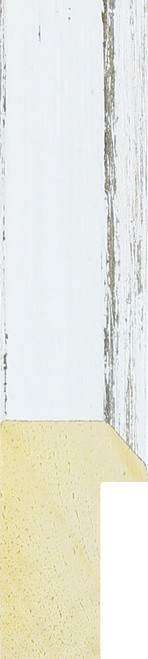 Havana 20mm White Wood Moulding