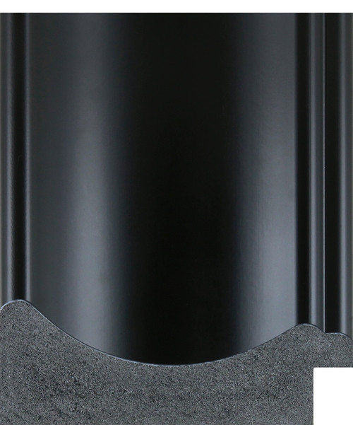 Zoe 74mm Matt Black Polcore Moulding