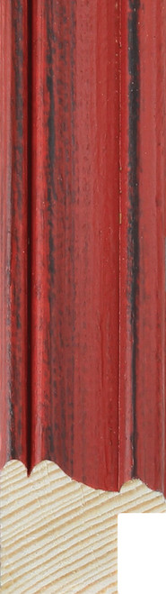 Westcombe 26mm Distressed Red BASICS Wood Moulding
