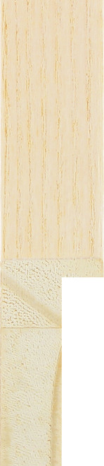 Deep Rebate 20mm Ash Veneer Wood Moulding