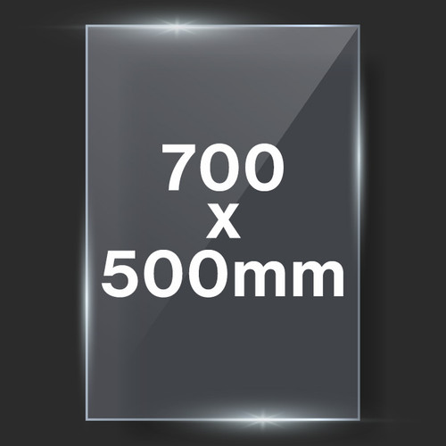 700x500mm Clear Float Glass