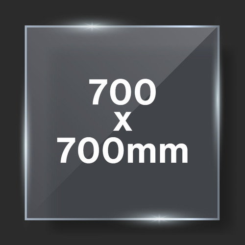 700x700mm 2mm Float Glass