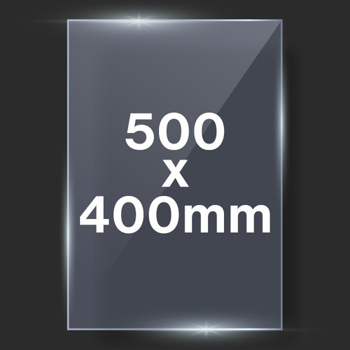 Clear Styrene 500x400mm