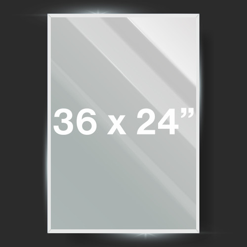 Bevelled Mirror 36x24" 915x610mm